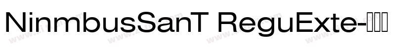 NinmbusSanT ReguExte字体转换
